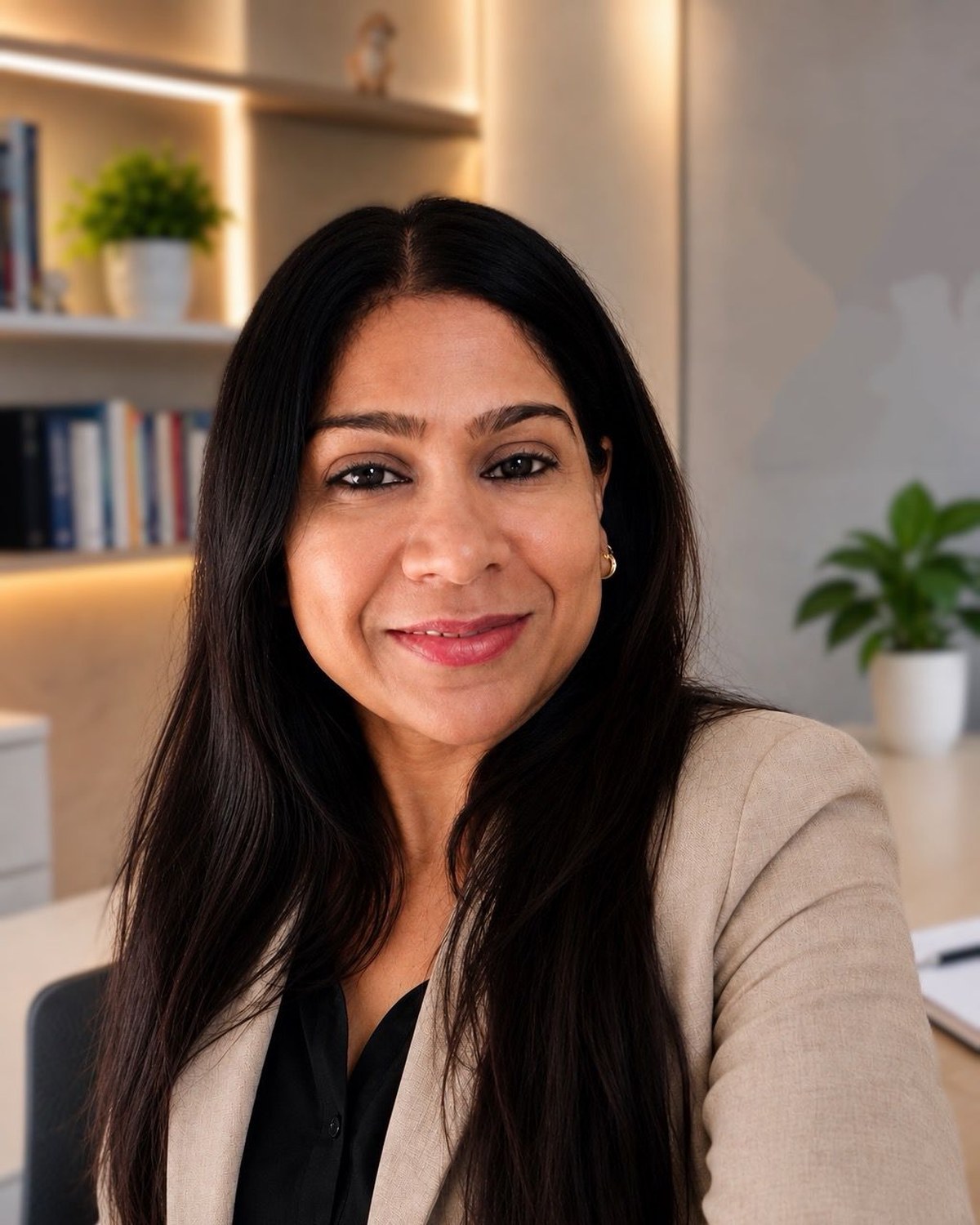 Portrait of Sonal Dixit, Founder of SWASLife